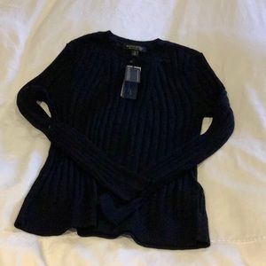Ribbed sweater